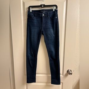 White House Black Market Dark Wash Skinny Jeans